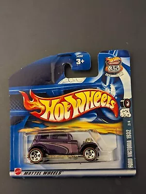 Buy Hot Wheels. Highway 35 Anniversary 32 Ford Victoria. Purple Redlines. 1968. • 5.99£