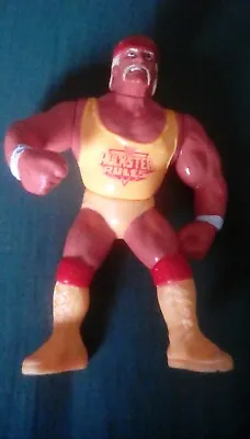 Buy WWE WWF Hasbro Series 3 - Hulk Hogan Wrestling Figure VGC Action Works Well • 0.99£