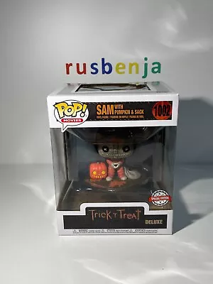 Buy Funko Pop! Movies Horror Trick 'r Treat Sam With Pumpkin & Sack #1002 • 37.99£