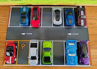 Buy 1:64 Scale Model Ready Made Car Park With Parking Lot On Reverse For Hotwheels • 6.75£