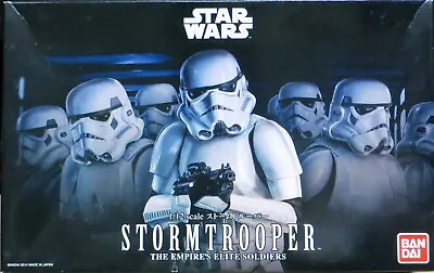 Buy Bandai Imperial Stormtrooper 1/12 Scale Plastic Model Kit Star Wars Figure • 40£