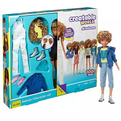 Buy Creatable World Merchandising: Deluxe Kit, Doll With Accessories • 15.96£