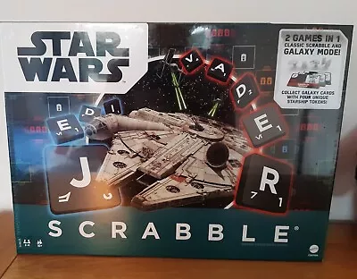 Buy Star Wars - Scrabble Edition Brand Crossword Game *Brand New And Sealed* • 14£