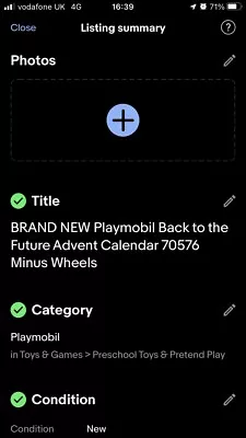 Buy BRAND NEW Playmobil Back To The Future Advent Calendar 70576 Minus Wheels • 12£