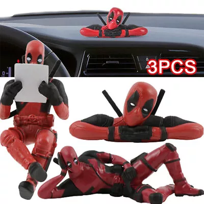 Buy Car Interior X-Men Deadpool Figure Toy Decor Anime Ornament Dashboard Toy HOT • 11.29£