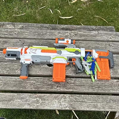 Buy NERF MODULUS Electric Rifle With Accessories, Sights, 2 Magazines & Darts • 24£