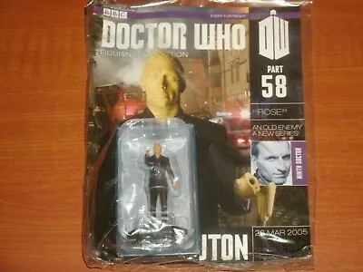 Buy AUTON Part #58 Eaglemoss BBC Doctor Who Figurine Collection 9th Doctor Season 1 • 19.99£