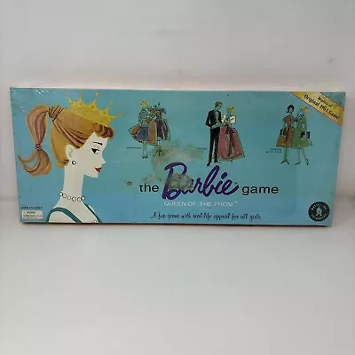 Buy NEW SEALED Barbie Queen Of The Prom 61 Replica Board Game Mattel 1994 Age 5 & Up • 134.98£