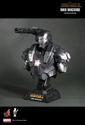 Buy Hot Toys Iron Man 2 1/4 Scale Collectible Bust War Machine • 100£