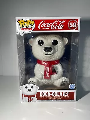 Buy Funko Pop! Ad Icons Coca-Cola Polar Bear Limited Edition 10  Inch #59 • 40.99£