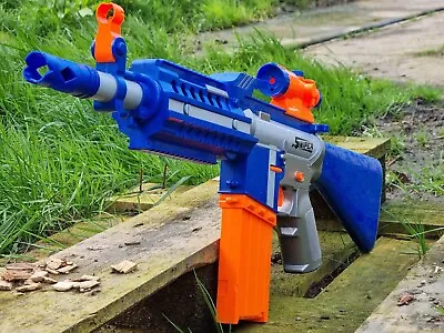 Buy NERF Bullet Soft Dart Gun REAL Laser Sniper Warzone Battle Toy Kids Army Battery • 31£