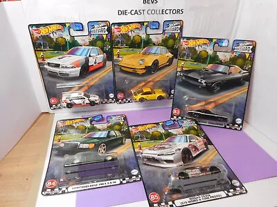 Buy Hot Wheels Boulevard #81 To #85 Porsche Full Set Of 5 Real Riders 2023 • 41.99£
