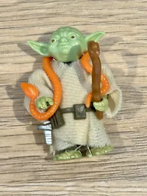 Buy Vintage Star Wars Yoda Figure Complete All Accessories 100% Original  Very Good • 70£