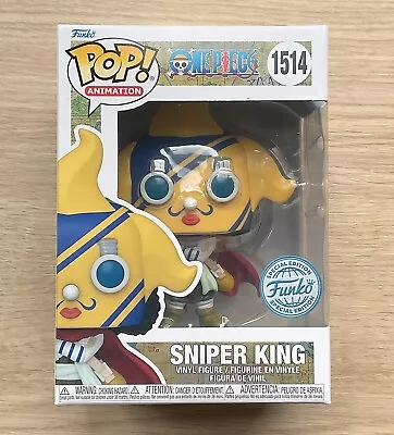 Buy Funko Pop One Piece Sniper King #1514 + Free Protector • 29.99£