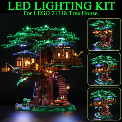 Buy LED Light Kit For LEGOs Tree House 21318 No Model (With Remote) • 34.79£