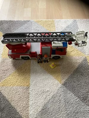 Buy Playmobil Fire Engine 4512, Good Condition, Working Lights, No Sound  2M Ladder • 15£