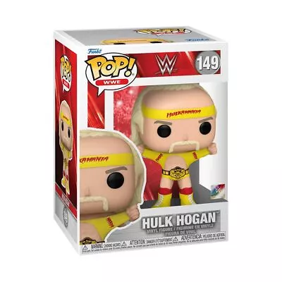 Buy Funko POP! WWE: Hulk Hoganamania With Belt - Collectable Vinyl Figure - Official • 17.66£