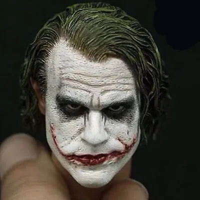Buy Joker Heath Ledger 1/6 Scale Head Sculpt For Hot Toys Dark Knight Figure Body  • 22.79£