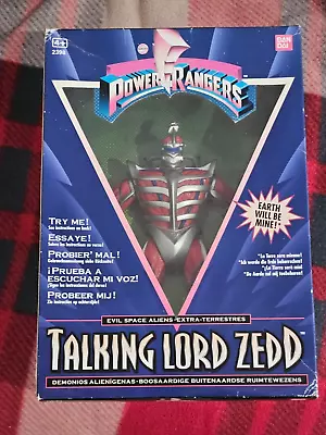 Buy Vintage Mighty Morphin Power Rangers Talking Lord Zed 1995 Bandai Boxed • 40£