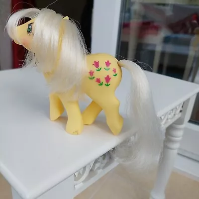 Buy Retro Vintage Yellow  My Little Pony G1 Posey  Vintage Toy Hasbro   MLP (Q3) • 8£