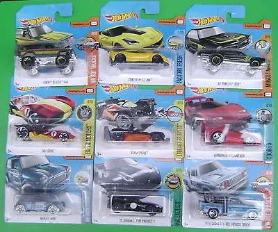 Buy 2017 Short Card Hot Wheels Cars (Choose The One You Want) • 7.99£