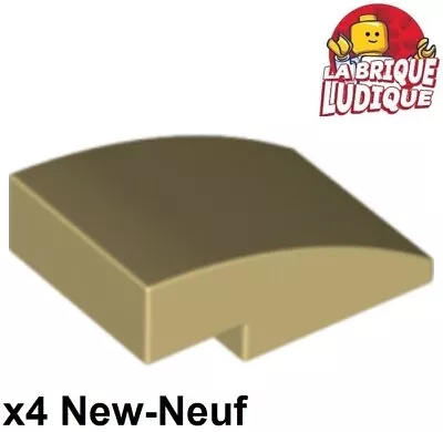 Buy LEGO - 4x Slope Curved Slope 3x2 2x3 Beige/Tan 24309 NEW • 1.53£