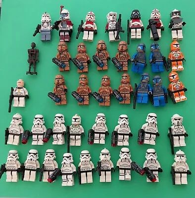 Buy Lego Star Wars Minifigures Bundle Job Lot • 185£