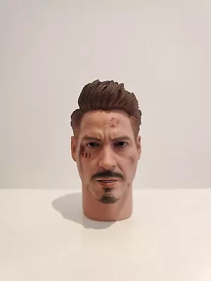 Buy Top 1/6 Tony Stark Head Sculpt Upgrade Ironman ( Mark 85 50) Hot Toys Figure • 15£