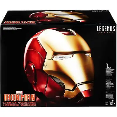 Buy Hasbro Marvel Legends Avengers Iron Man Electronic Helmet New Global Shipping • 199.95£