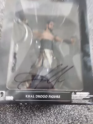 Buy Game Of Thrones Khal Drogo Hbo Dark Horse Collection Signed By Jason Momoa • 249.99£