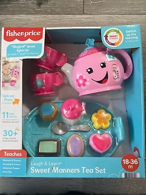 Buy Fisher-Price Laugh And Learn Sweet Manners Tea Playset • 14.33£