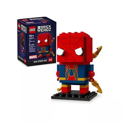 Buy LEGO Brickheadz Marvel Super Heroes Iron Spider-Man 40670 • 19.45£