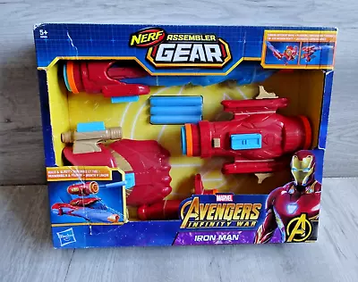 Buy Nerf Marvel Avengers Infinity War  Iron Man Assembler Gear New  Box Damage • 24.99£