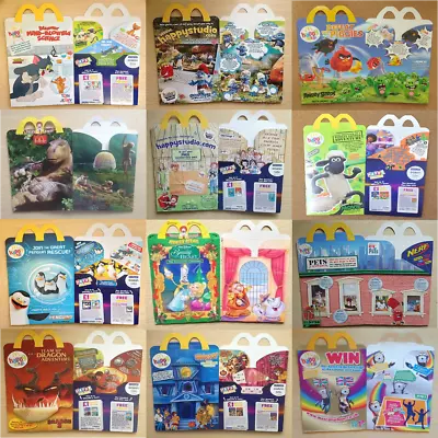 Buy McDonalds Happy Meal Toy Collector BOX Only Empty But Brand New - Various Promos • 4£