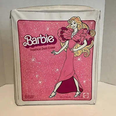 Buy Vintage 1982 Mattel Barbie Fashion Doll Wardrobe Case Vinyl MPN 1002 USA! • 18.91£