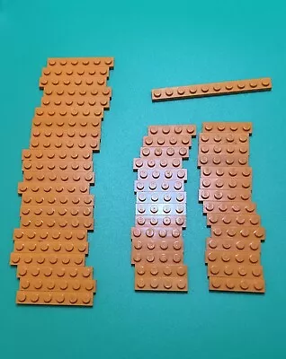 Buy 50 X LEGO Orange Plate 1 X 10 6 4 • 4£