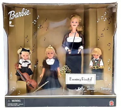 Buy 2000 Barbie, Stacie, Shelly, Tommy Evening Recital Gift Set / Mattel 27954, NrfB • 145.02£