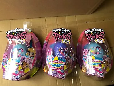 Buy 3 Hatchimals Pixies Cosmic Candy - New But Damaged Boxess • 5£
