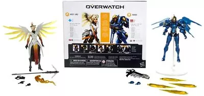 Buy Hasbro Blizzard Overwatch Ultimates Mercy And Pharah 6  Video Game Figures  • 57.99£