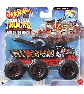 Buy Hot Wheels Monster Trucks Big Rigs Bone Shaker  Rhinomite Haul & Tow 6 Wheels • 8.50£