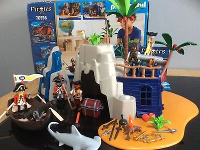 Buy Playmobil Pirate Island With Treasure Hideout, 70556, Preowned And Boxed • 39.99£