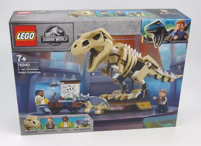 Buy LEGO Jurassic World T. Rex Dinosaur Fossil Exhibition (76940) New Sealed Retired • 30£