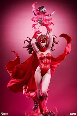 Buy Marvel Premium Format Statue Scarlet Witch 74 Cm By Sideshow • 995£