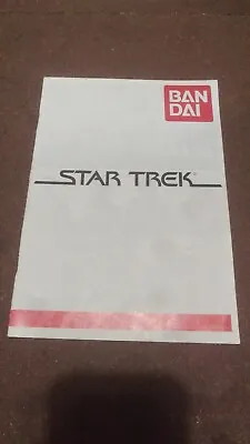 Buy Star Trek Bandai Toy Catalogue Collectable Leaflet 1995 Vintage Retro • 7.50£