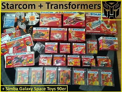 Buy Transformers G1 Hasbro Star Com Coleco Mattel Weapons Vintage Simba Galaxy 90s • 29.82£