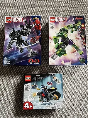 Buy LEGO Marvel Bundle | 76276 & 76241 & 76189 | New In Box • 25£