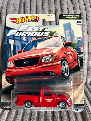 Buy Hot Wheels, Premium Motor Muscle City Fast And Furious Ford F150 • 2.71£
