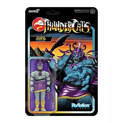 Buy Super7 Thundercats Reaction Wave 6  - Mumm-Ra (Evil Mutant) Action Figure • 27.99£