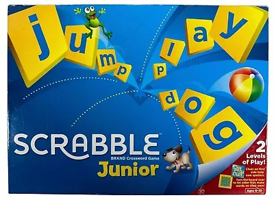 Buy Scrabble Junior By Mattel Games 'Two Fun Word Games In One!' -  2012 Edition • 9.98£