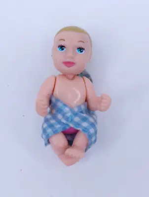 Buy Vintage 2002 Mattel Happy Family Midge Pregnant Loose Baby Pink Diaper • 25.73£